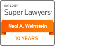 Neal A. Weinstein Rated by Super Lawyers - 10 years